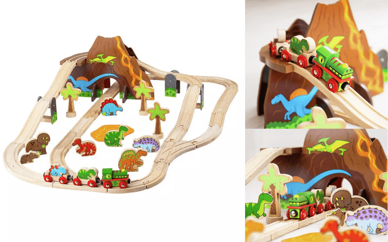 Check Out This Awesome Dinosaur Railway Set