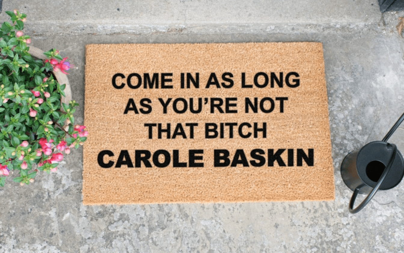 Hilarious Tiger King Inspired Doormat