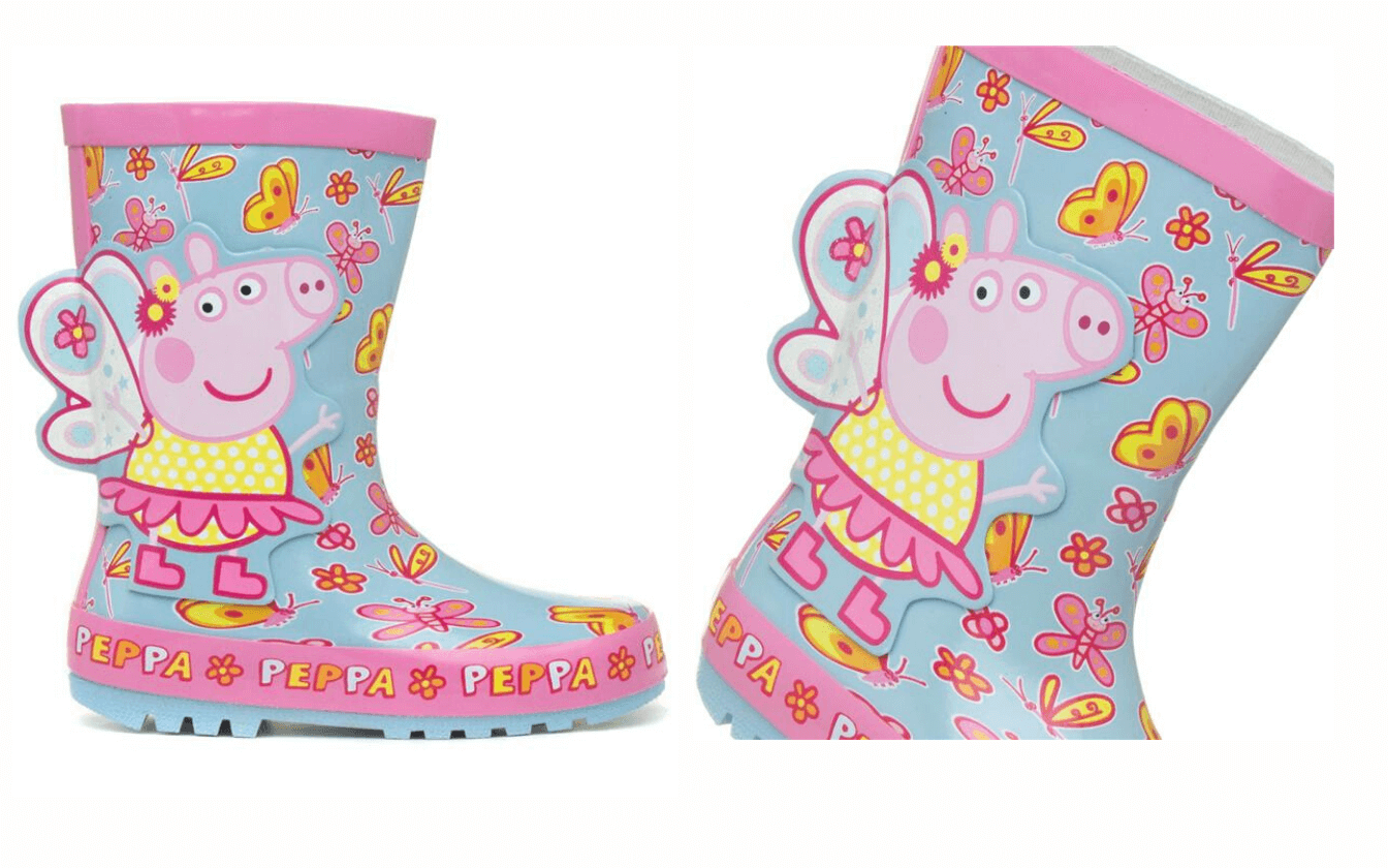 Get Sploshing in Muddy Puddles with these Peppa Pig Wellies!