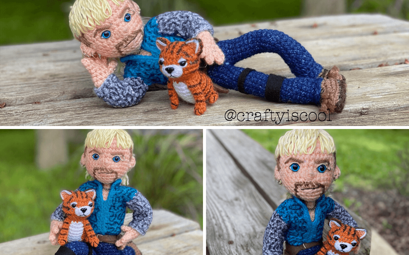 Tiger King Fans REJOICE! You can now crochet your very own Joe Exotic