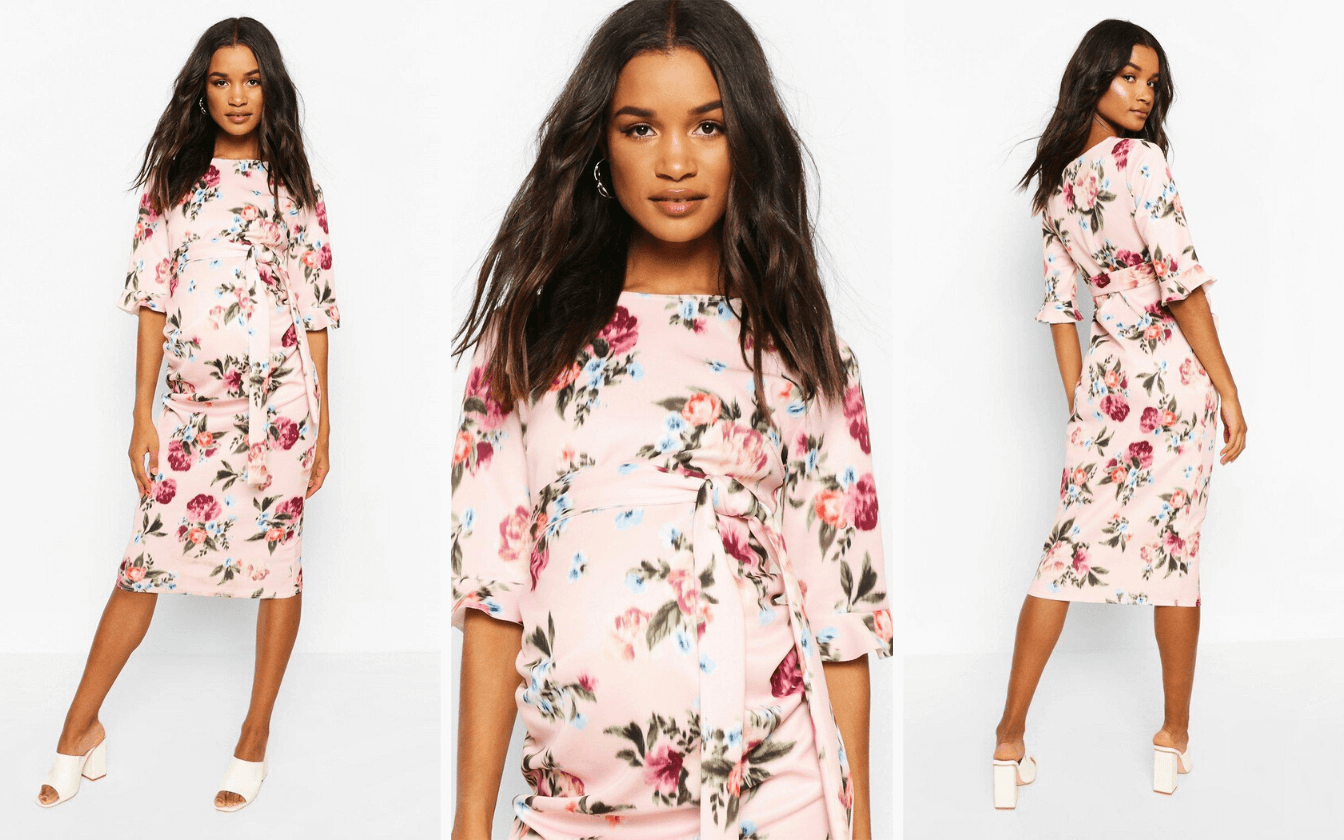 NEW IN: Stunning Floral Maternity Dress