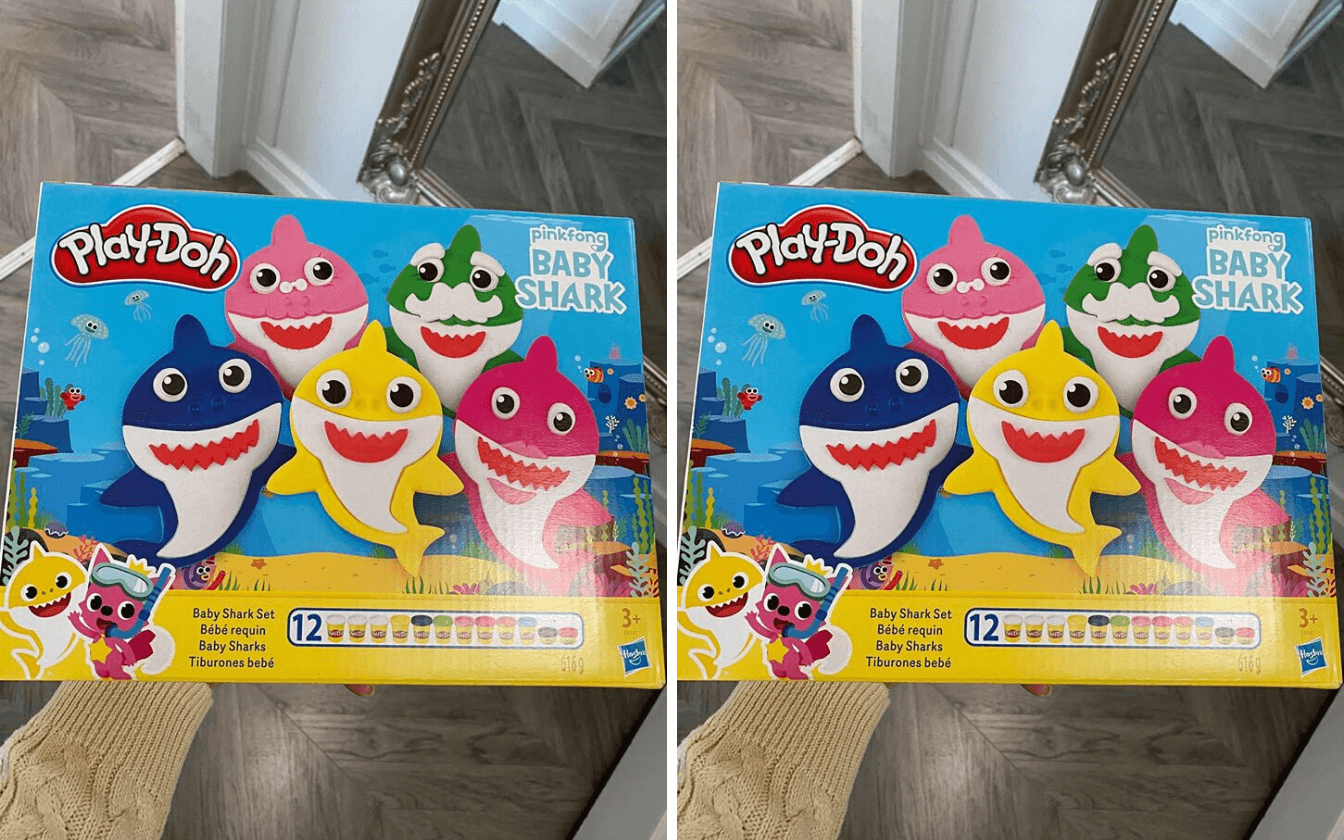 Keep Your Baby Shark Entertained with this Play Doh Set!