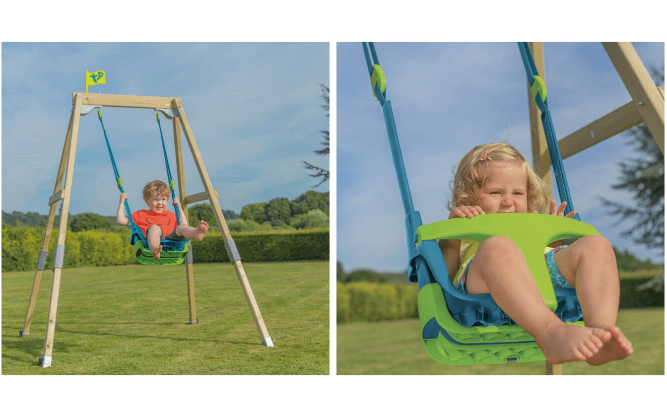 Growable Wooden Swing Set