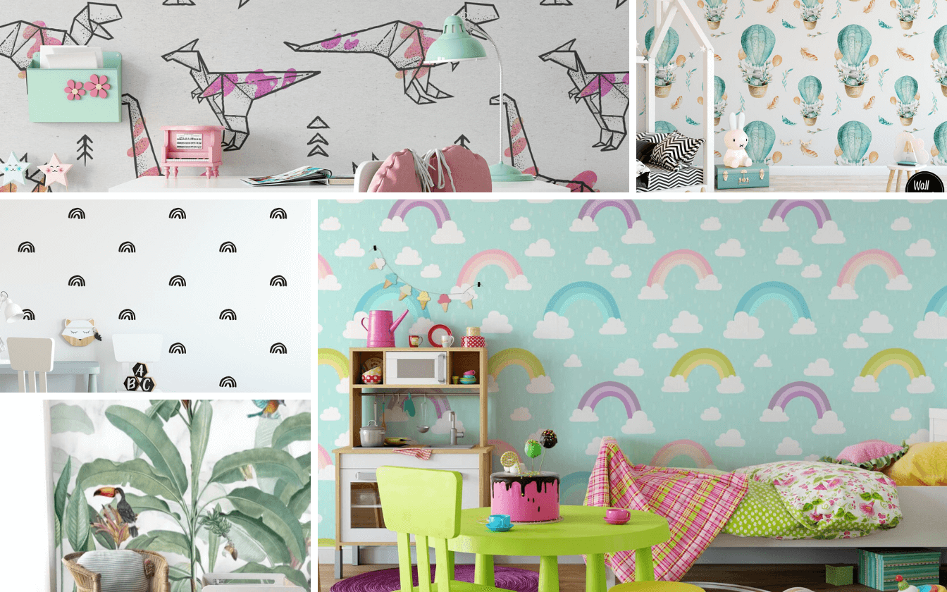 Favourite Finds: Cutest Wallpapers For Little One's Bedroom