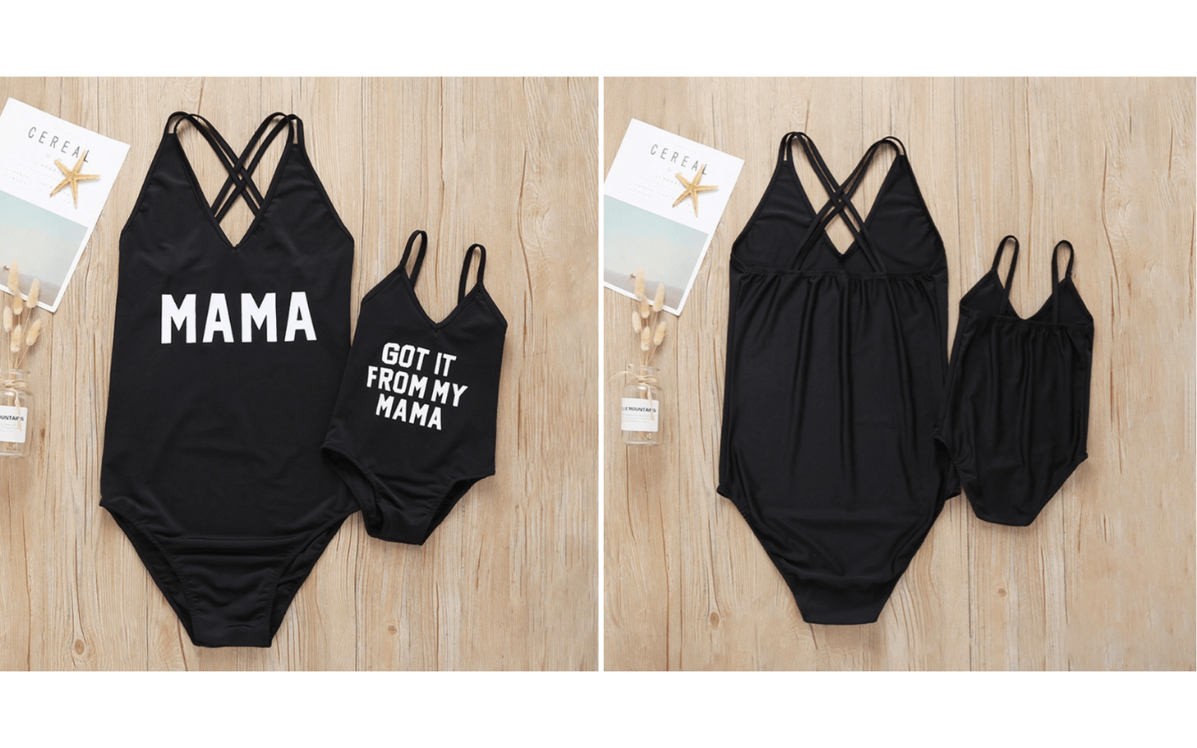 This Matching Mummy & Me Swimsuit is Gorgeous!