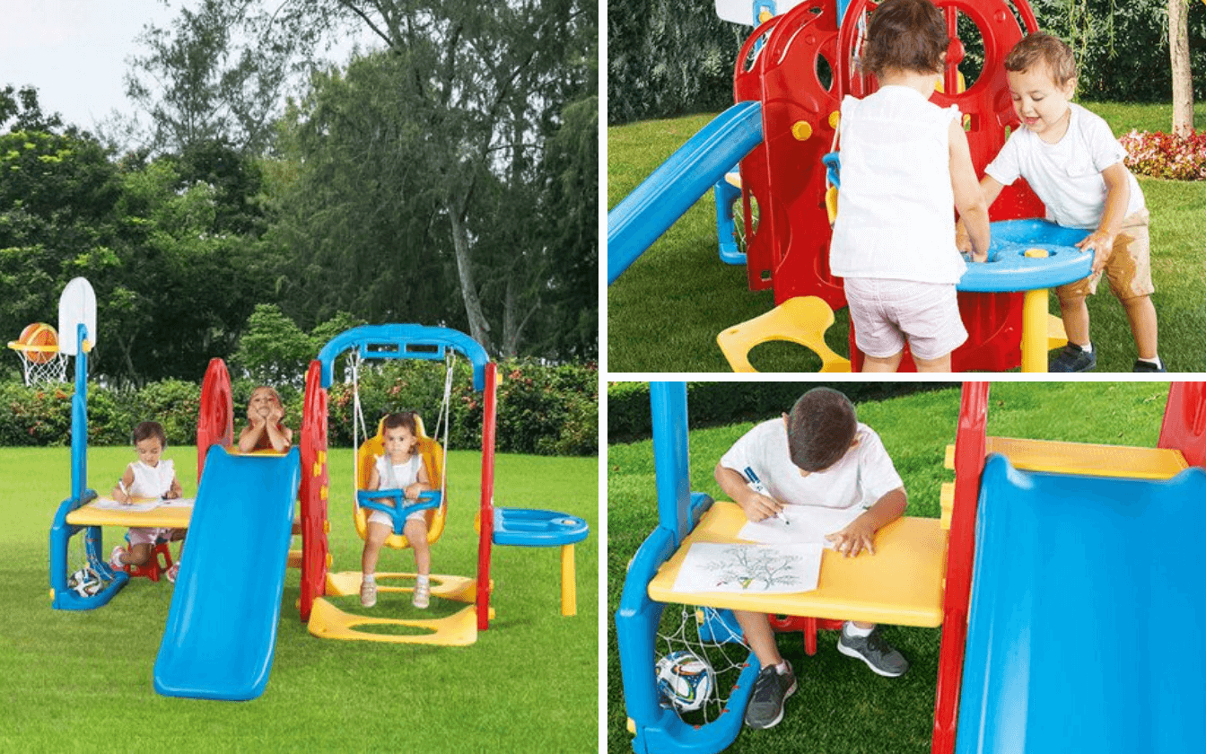 Get Ready for Hours of Fun With This Dolu 7-in-1 Playground Frame