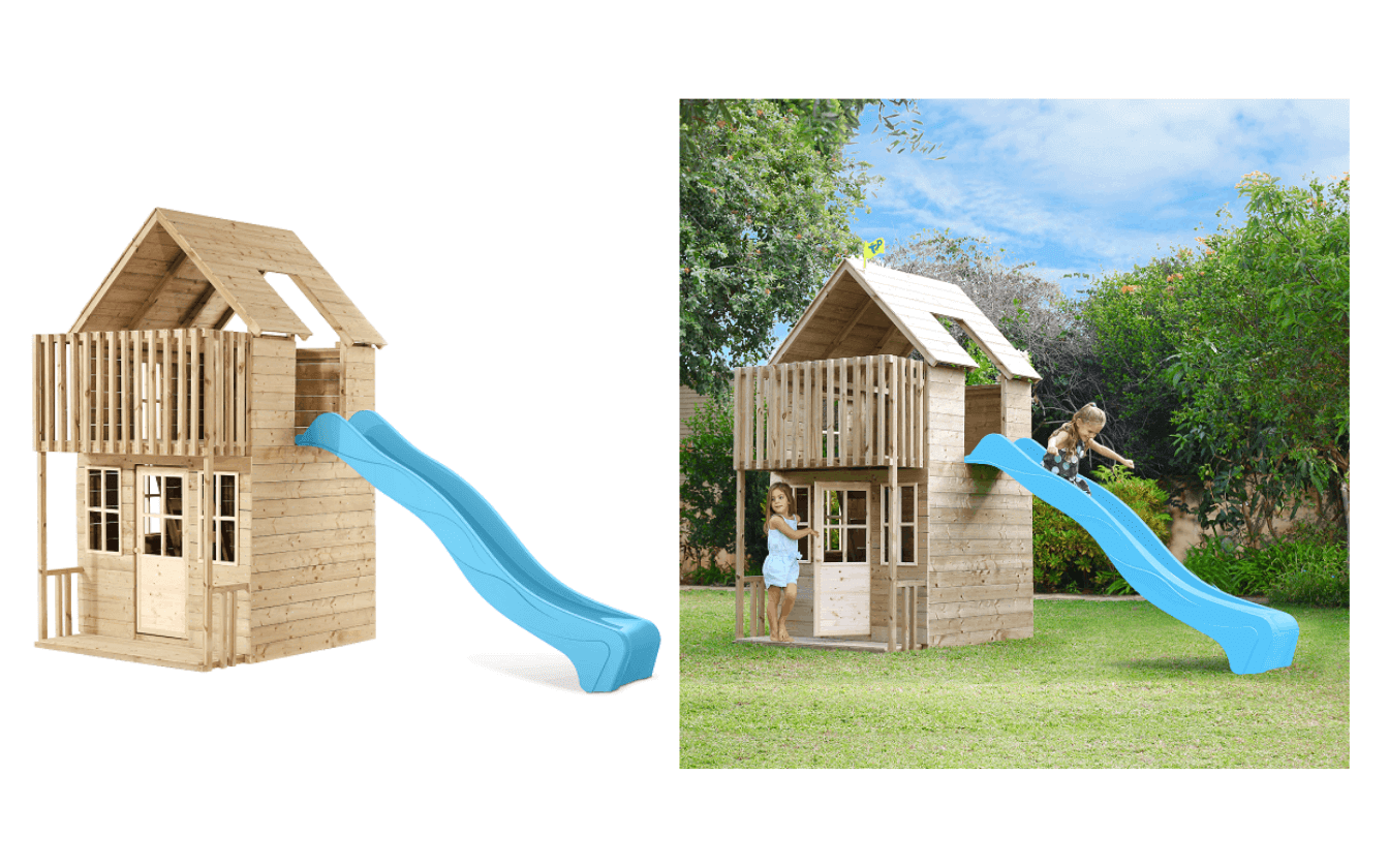 TP Skye 2 Storey Wooden Playhouse