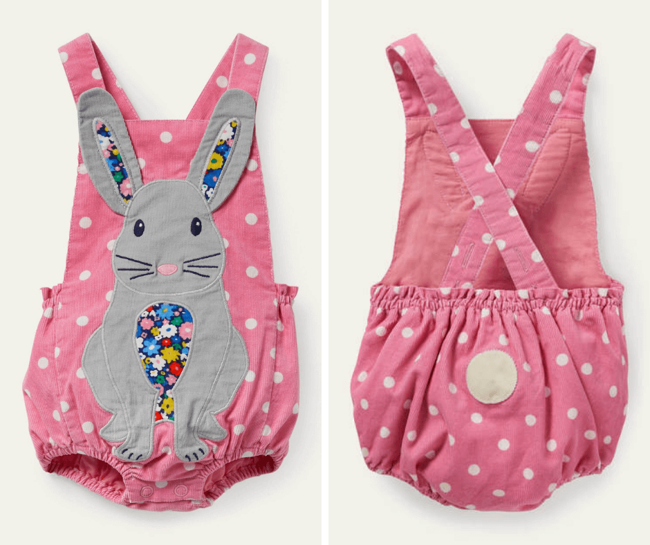 Cord Bunny Romper