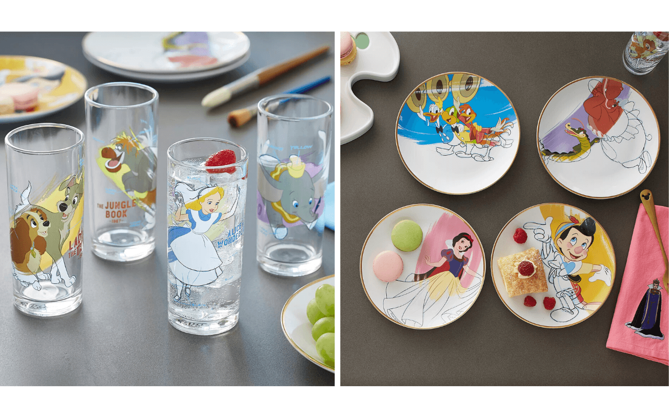 Every Disney Fan Needs These Glasses And Plates Sets!