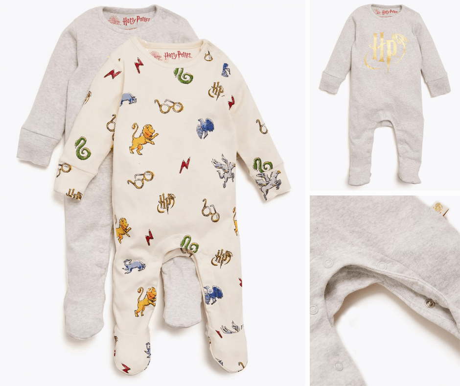 Harry Potter™ Pure Cotton Sleepsuits