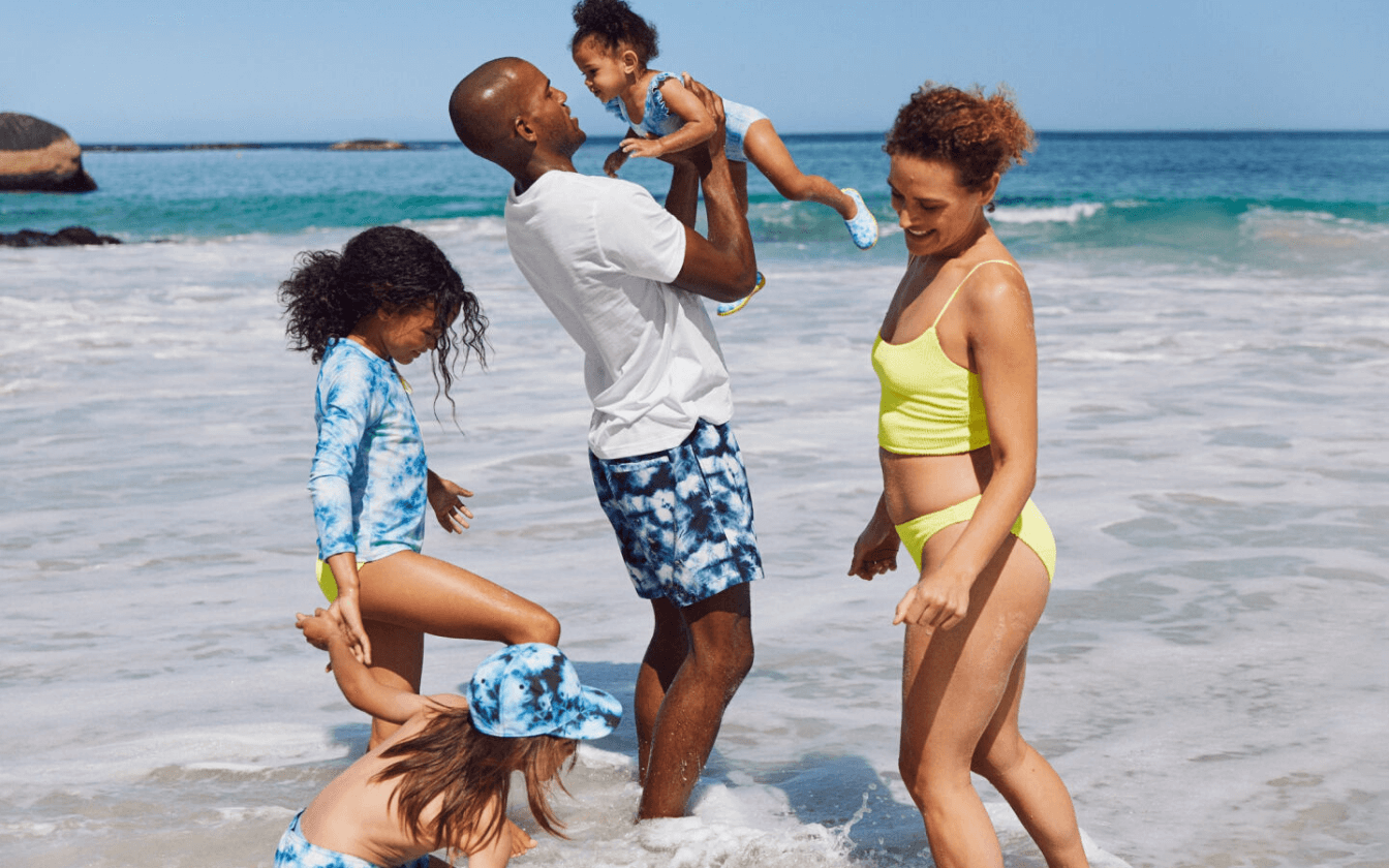 Have You Seen This Matching Swimwear for the WHOLE Family?