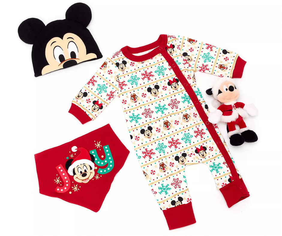 Mickey and Friends Holiday Cheer Baby Gift Set