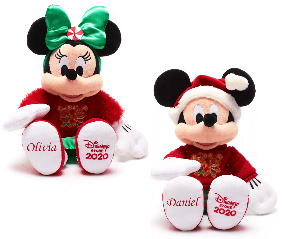 Minnie & MIckey soft toys