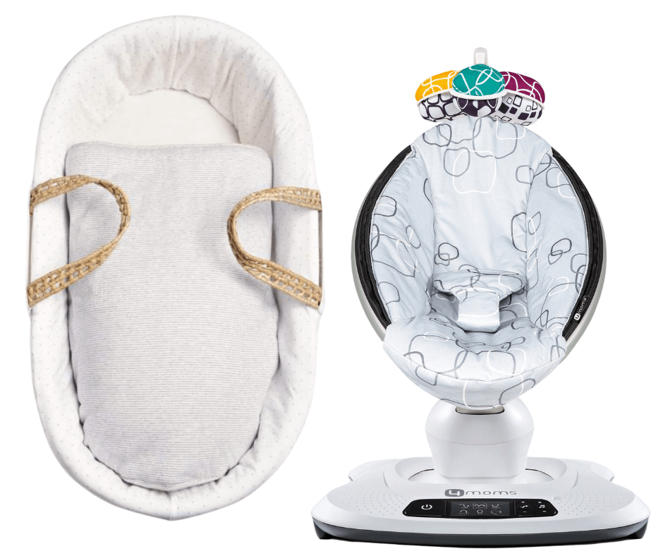 Moses Basket and mamaroo