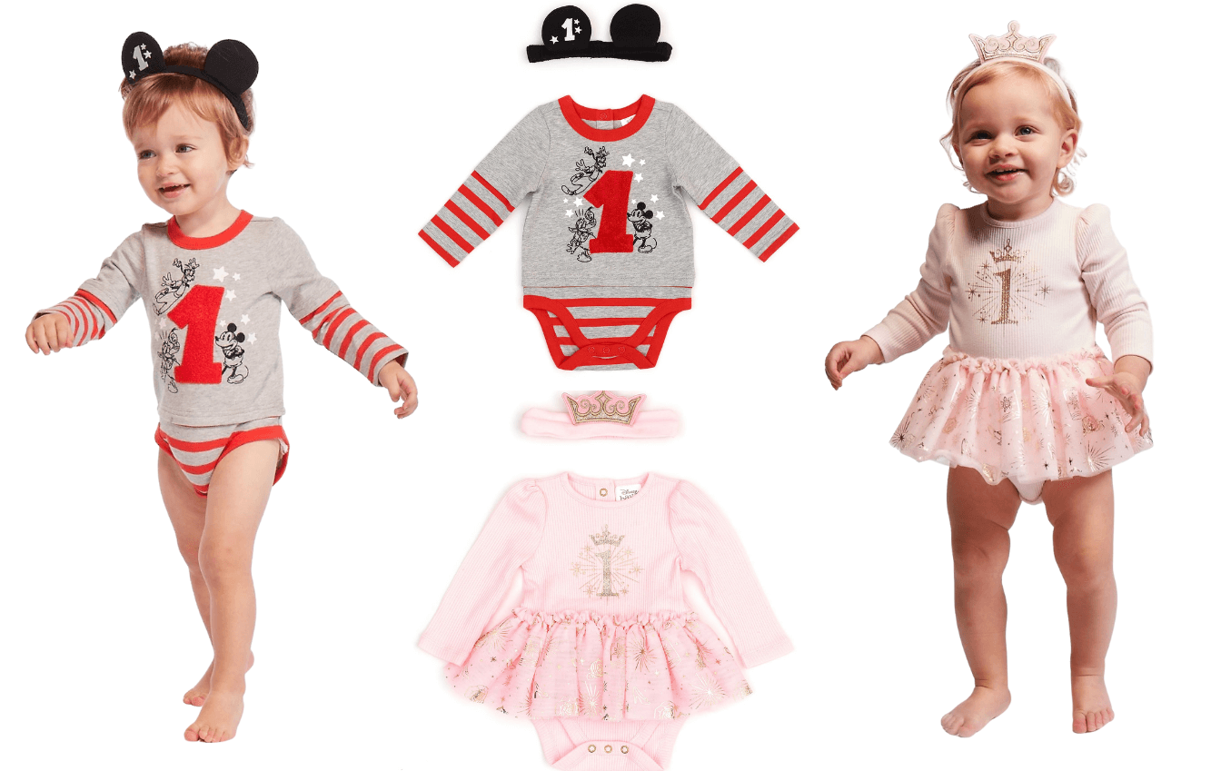 OMG! Adorable My 1st Birthday Bodysuits from shopDisney!