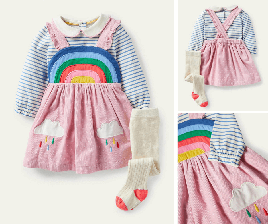 Rainbow Pinnie 3 Piece Set