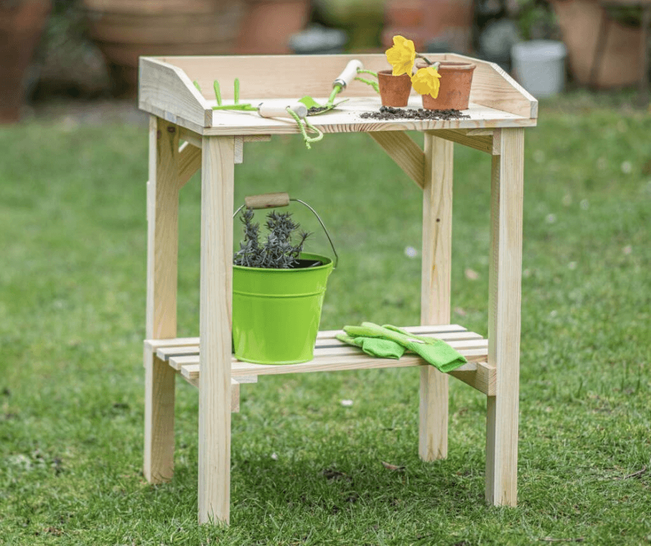 Wooden Potting Table