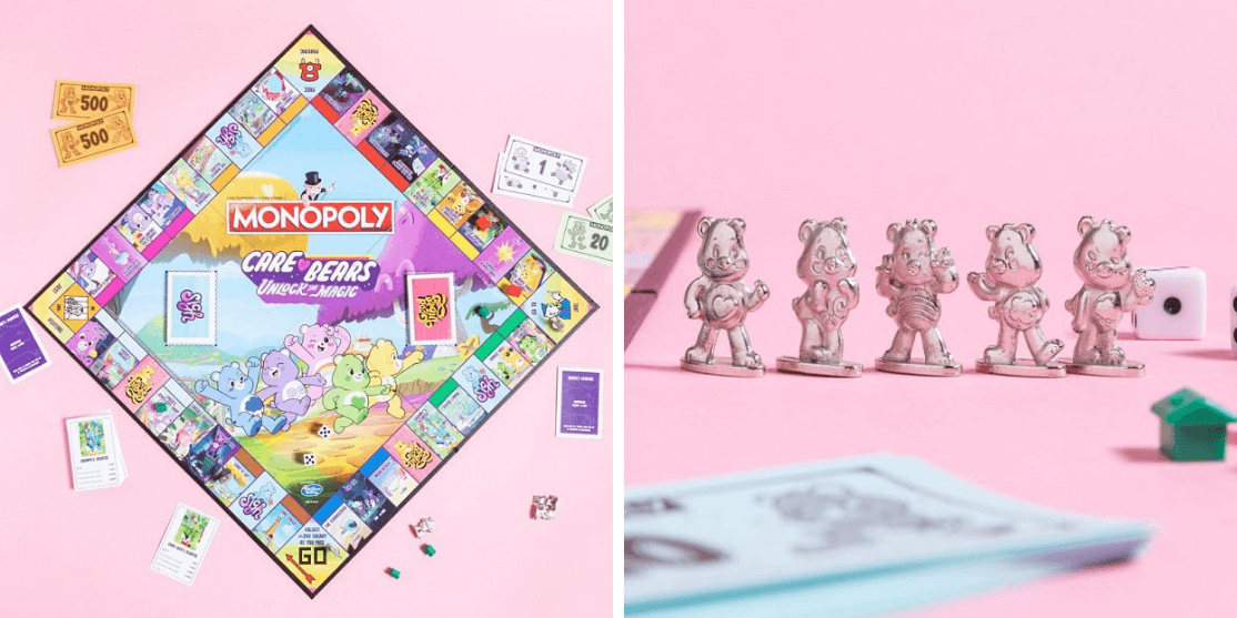 OH EM GEE! There's a Care Bears Monopoly!