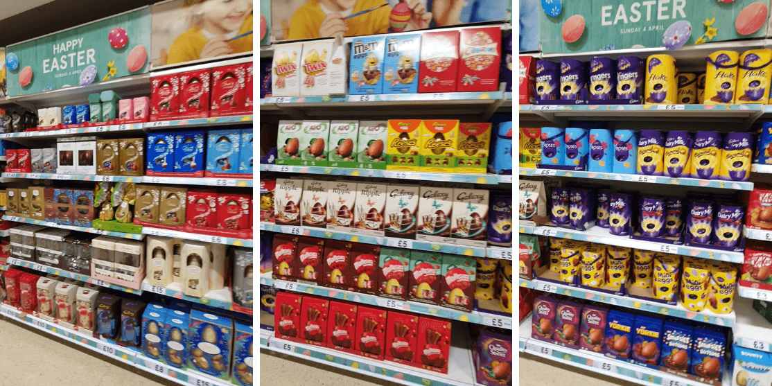 Easter Eggstravaganza in Tesco!