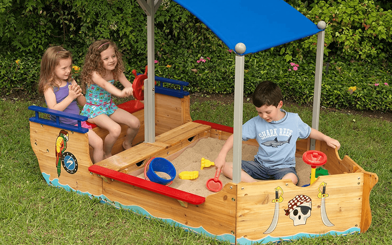 Arrr... Me Hearties - This Pirate Sandboat is Quite the Treasure!