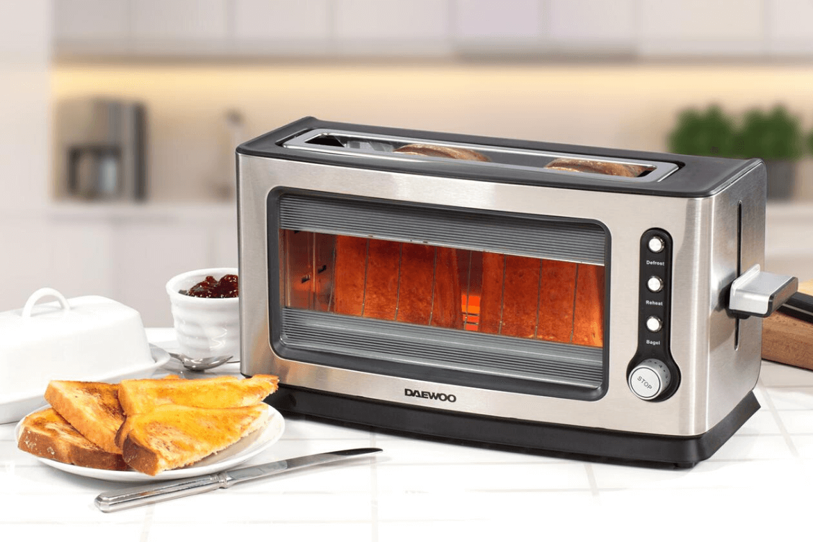 Never Burn Toast Again With This GLASS Toaster!