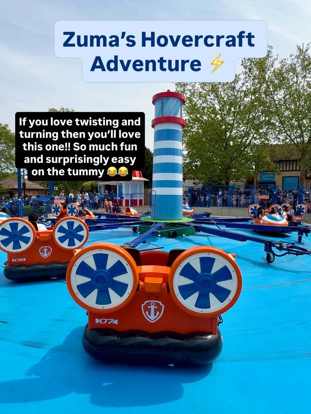 Zumas Hovercraft adventure chessington world of paw patrol Zumas Hovercraft adventure chessington world of paw patrol