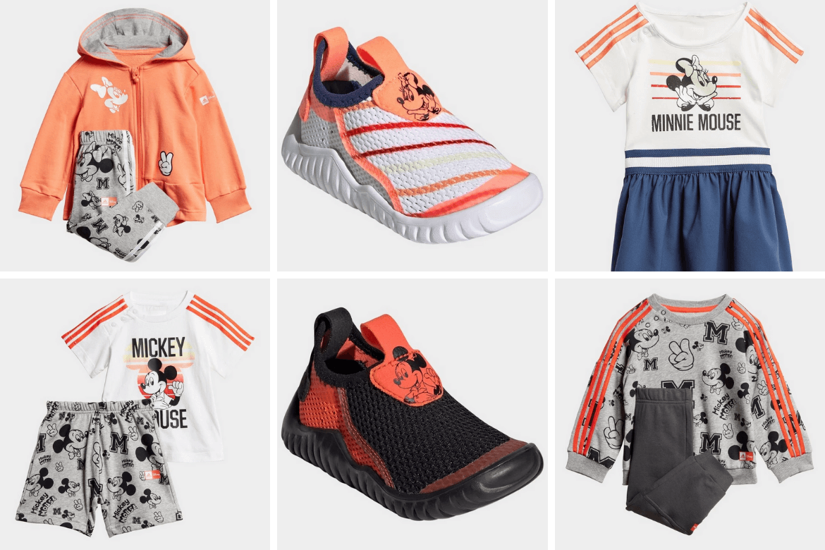 Have You Seen The Mickey and Minnie Adidas Collection?!