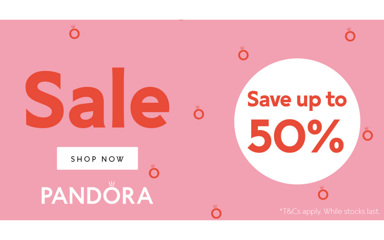 It's Here! Save up to 50% off in the Pandora Winter Sale!