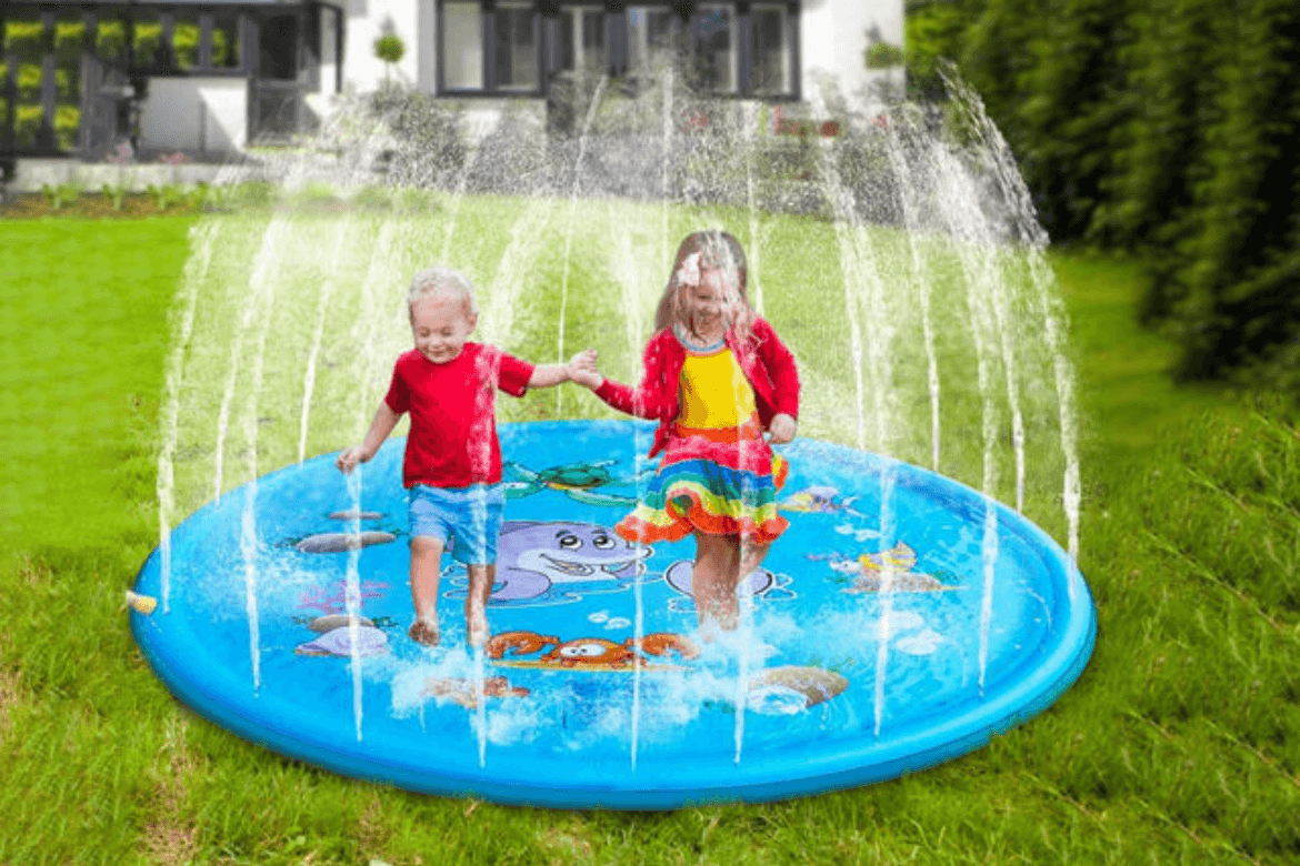 Keep The Little Ones Cool With This Splash Mat!