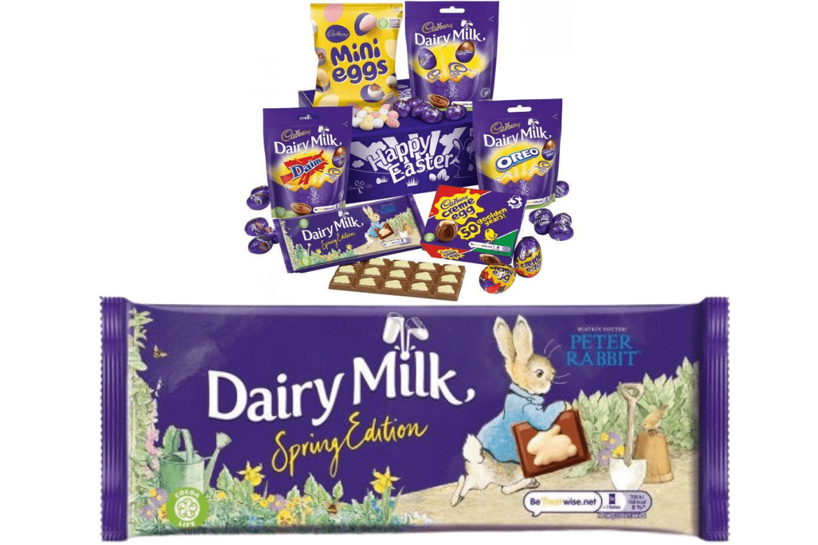 Have You Seen This Spring Edition Bar of Dairy Milk?!