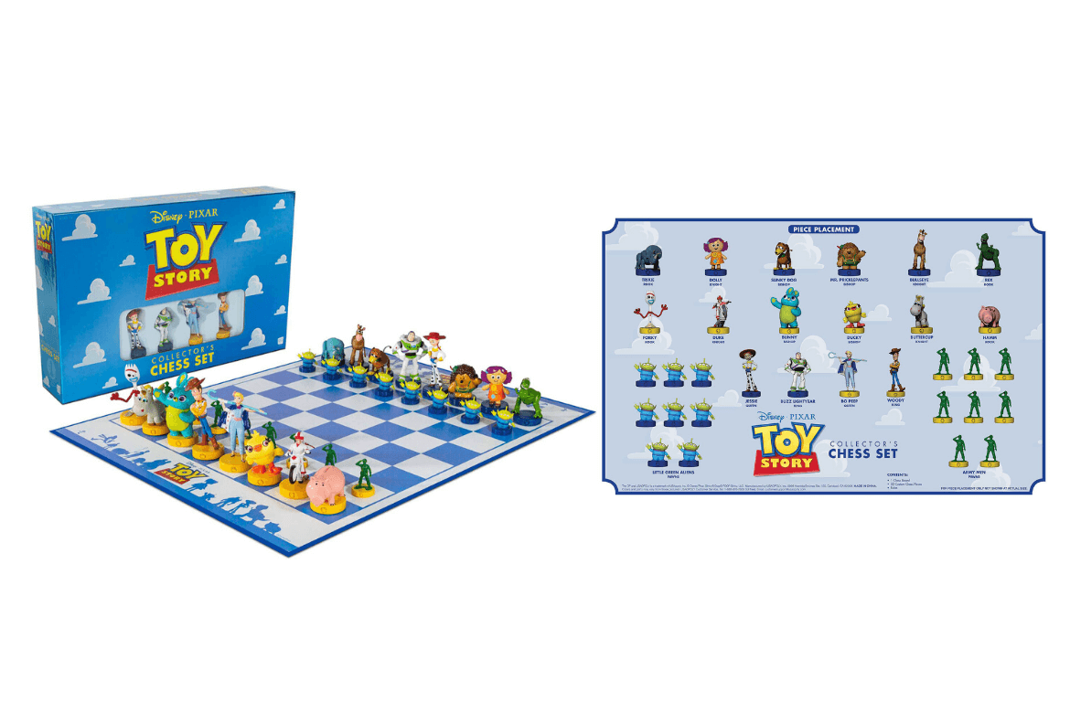 Have you seen this Toy Story Chess Set?!