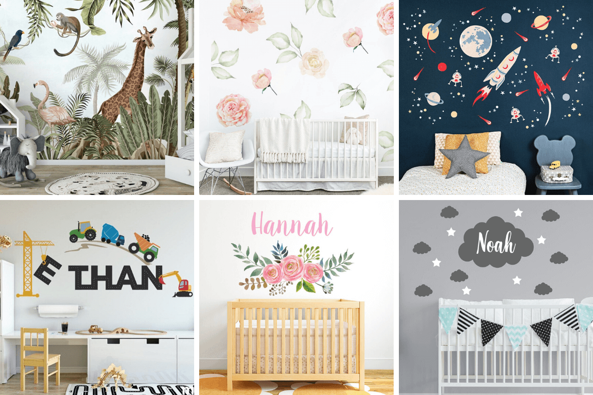 Wall Decals Which Will Transform Your Little One's Room!