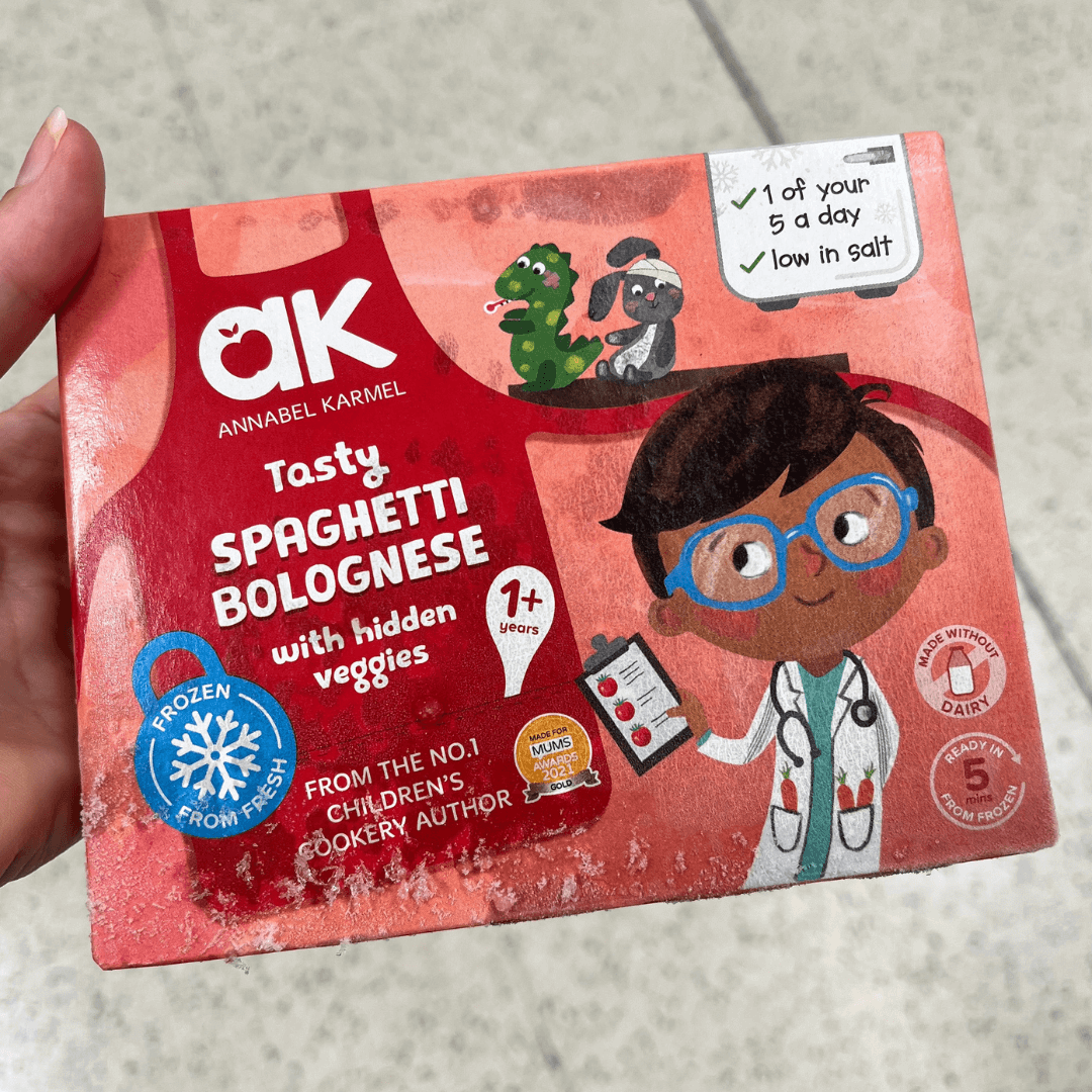 Annabel Karmel Frozen Ready Meals spotted in store at Sainsburys