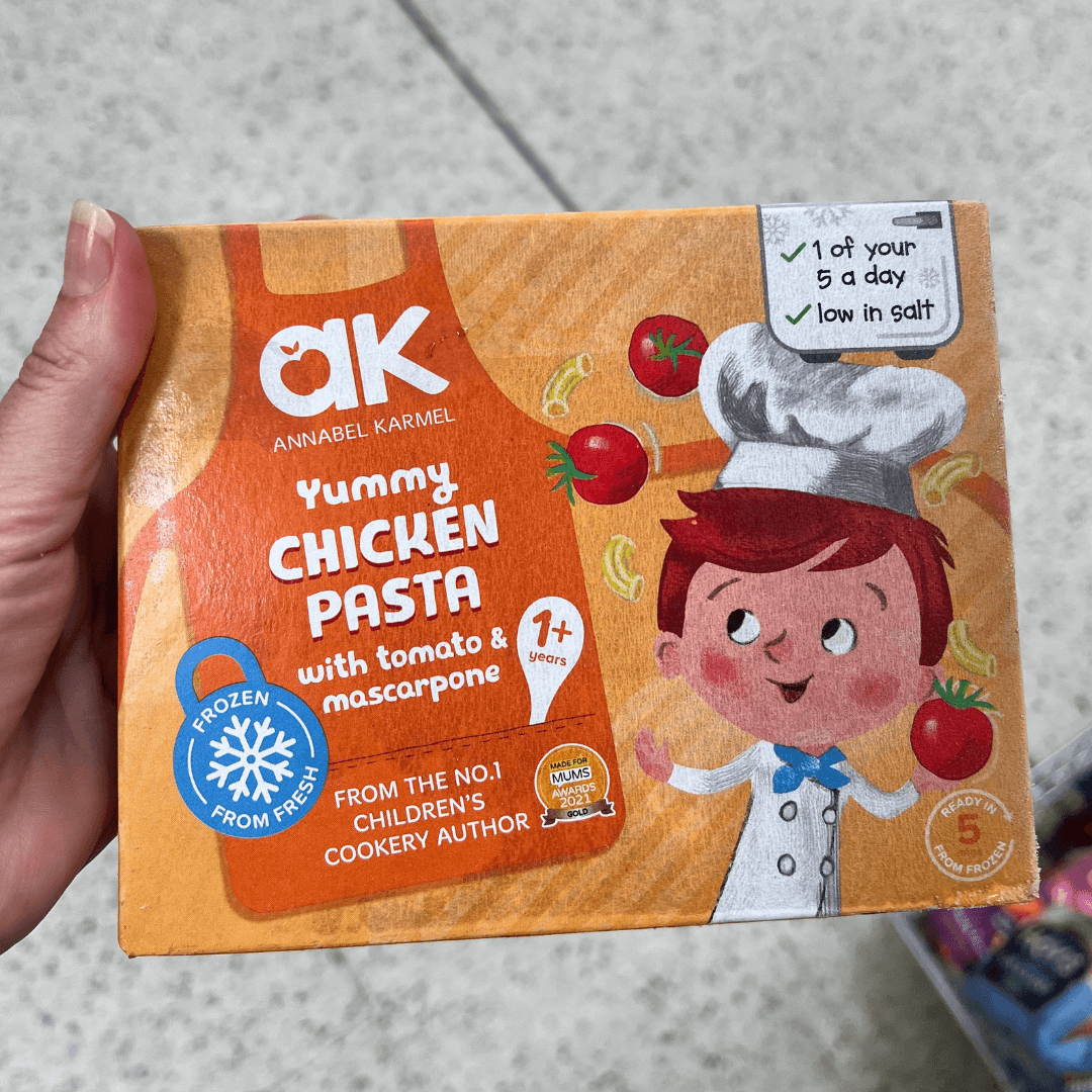 Annabel Karmel Frozen Ready Meals spotted in store at Sainsburys