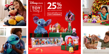 ** OFFER ENDED ** Don't Miss Toy Tuesday - 25% Off at Disney Store! 